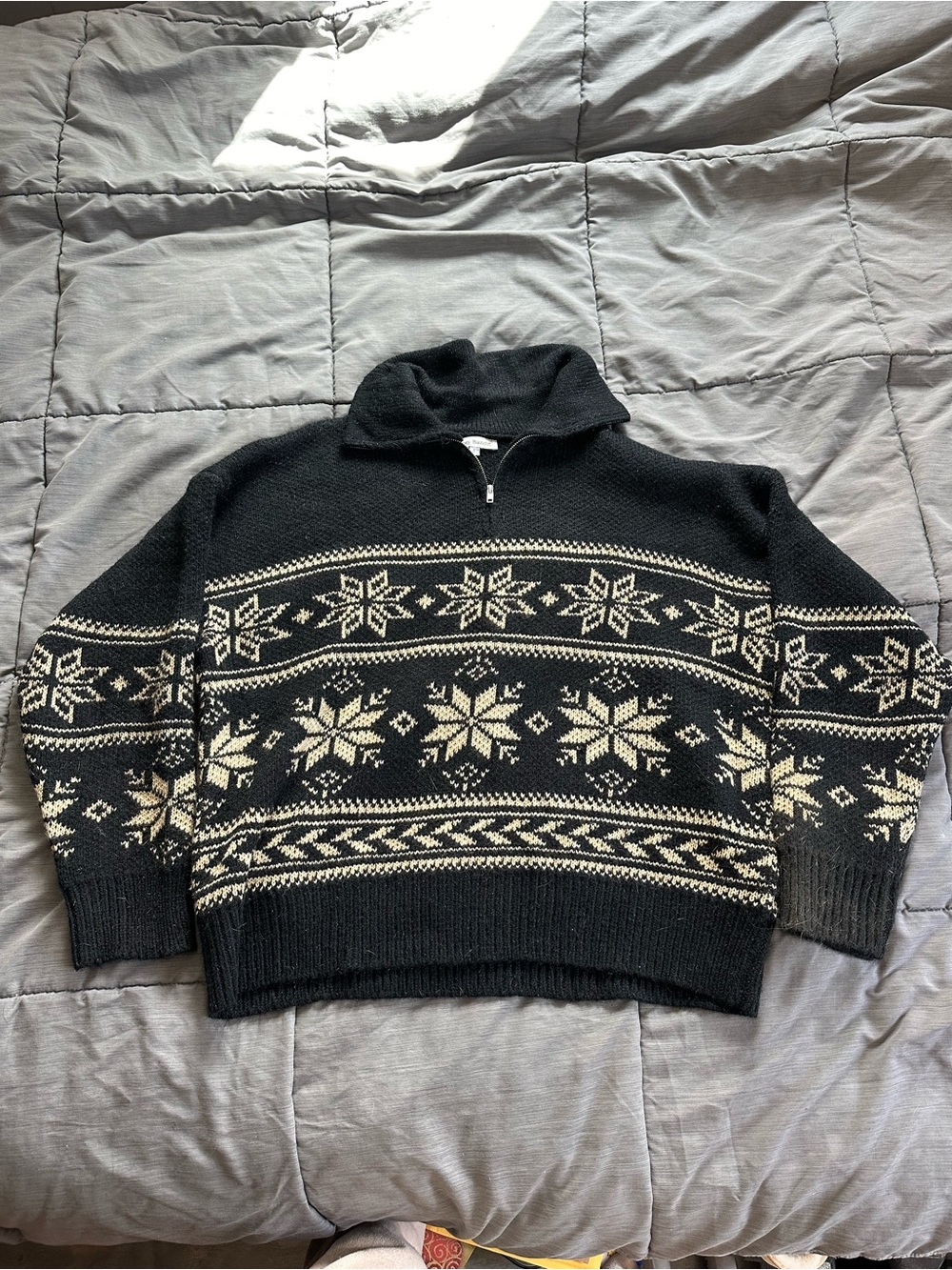 Grey Bandit sweater
